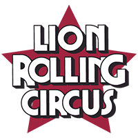 logo lion rolling circus